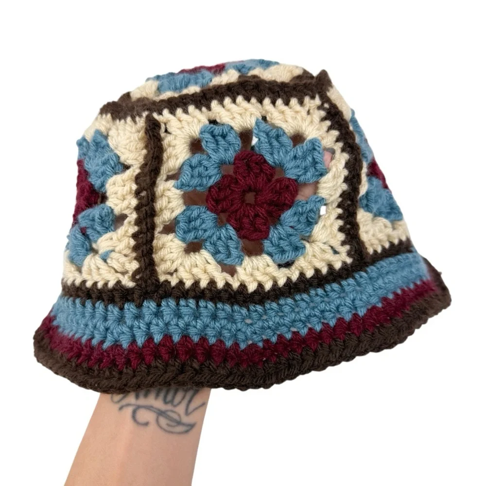Handmade crochet granny